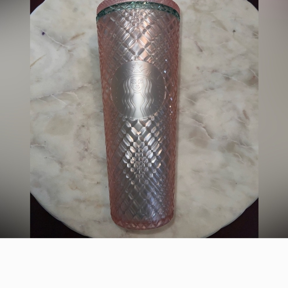Starbucks Rose Gold Diamond Tumbler
